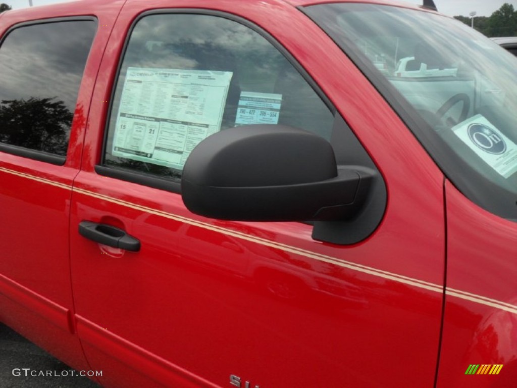 2011 Silverado 1500 LT Crew Cab - Victory Red / Ebony photo #21