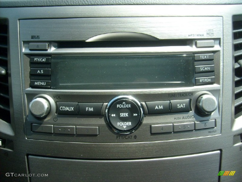 2011 Outback 2.5i Premium Wagon - Graphite Gray Metallic / Off Black photo #19