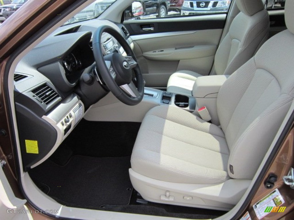 2011 Outback 2.5i Premium Wagon - Caramel Bronze Pearl / Warm Ivory photo #3