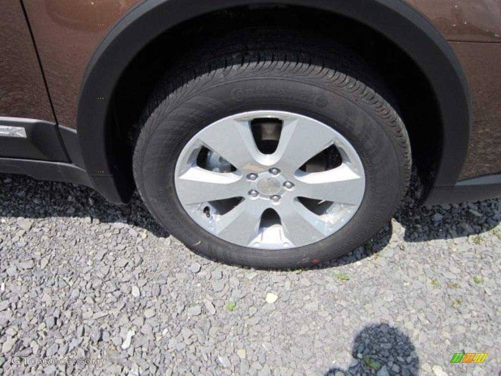 2011 Outback 2.5i Premium Wagon - Caramel Bronze Pearl / Warm Ivory photo #12