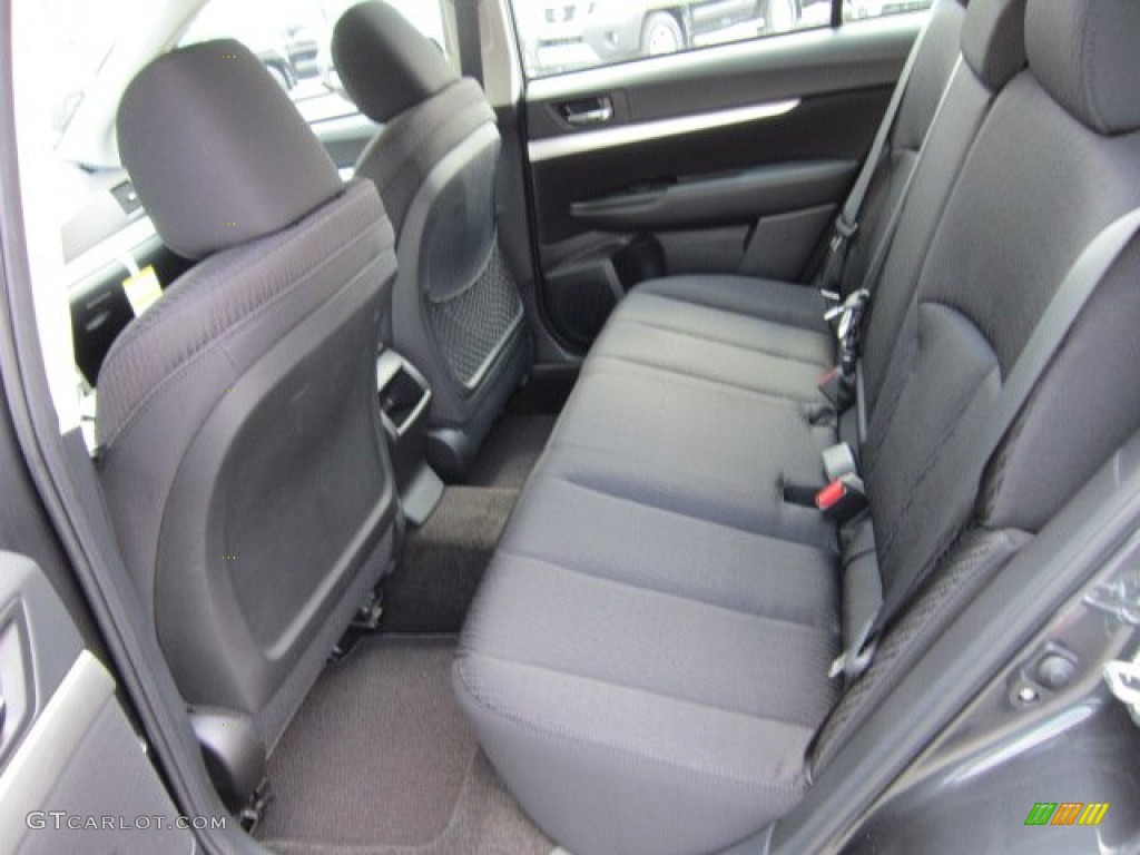 Off Black Interior 2011 Subaru Outback 2.5i Wagon Photo #51722326