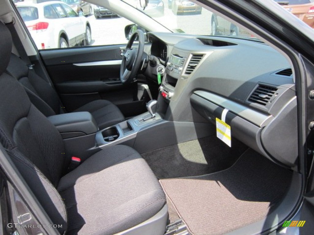 2011 Outback 2.5i Wagon - Graphite Gray Metallic / Off Black photo #6