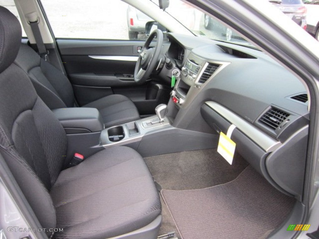 2011 Outback 2.5i Wagon - Steel Silver Metallic / Off Black photo #6