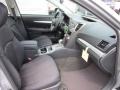 Off Black 2011 Subaru Outback 2.5i Wagon Interior Color