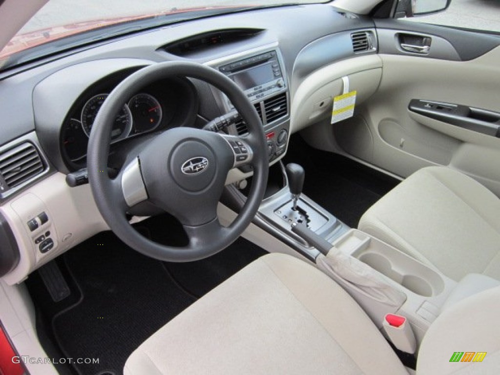 Ivory Interior 2011 Subaru Impreza 2.5i Wagon Photo #51722536
