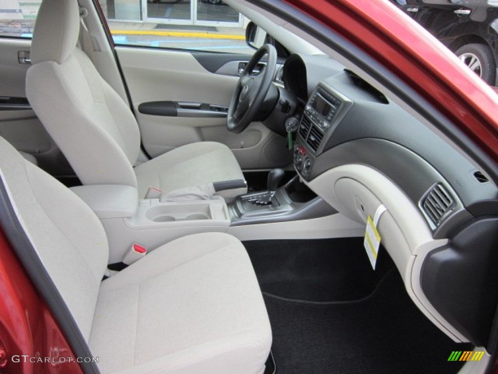 Ivory Interior 2011 Subaru Impreza 2.5i Wagon Photo #51722545