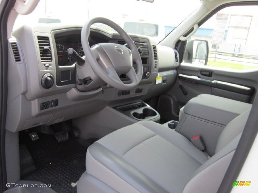 Charcoal Interior 2012 Nissan NV 2500 HD S High Roof Photo #51722566