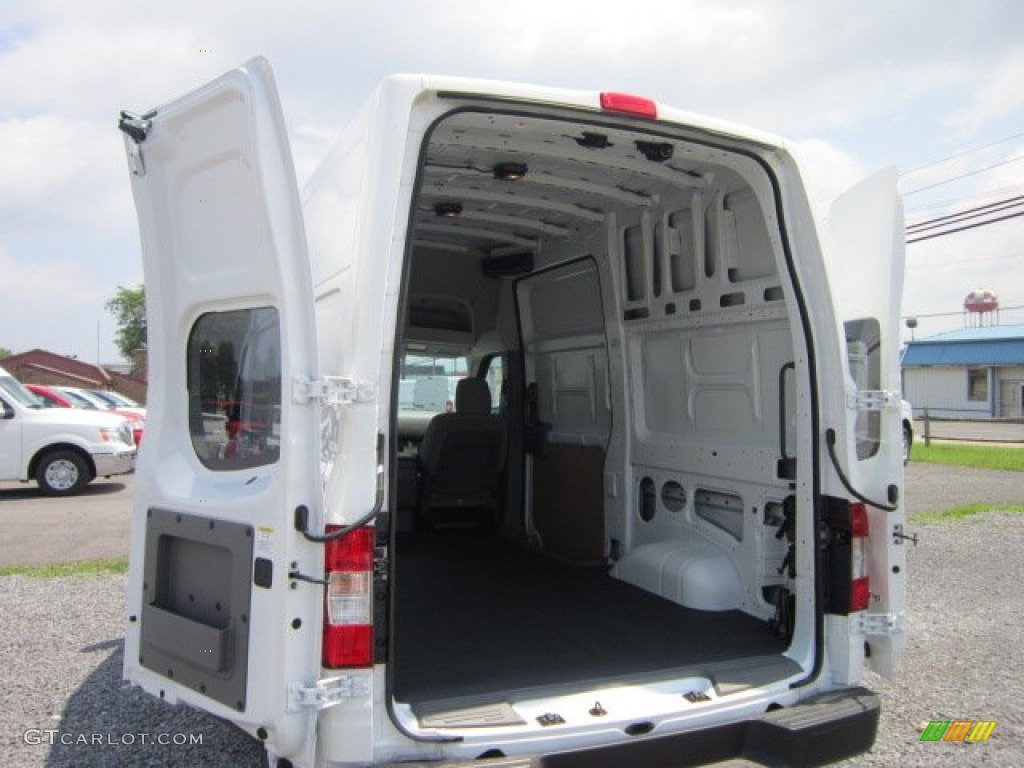 Charcoal Interior 2012 Nissan NV 2500 HD S High Roof Photo #51722569