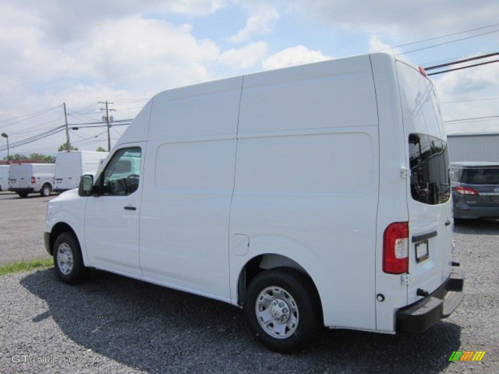 2012 NV 2500 HD S High Roof - Blizzard White / Charcoal photo #9