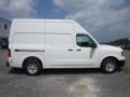 Blizzard White 2012 Nissan NV 2500 HD S High Roof Exterior