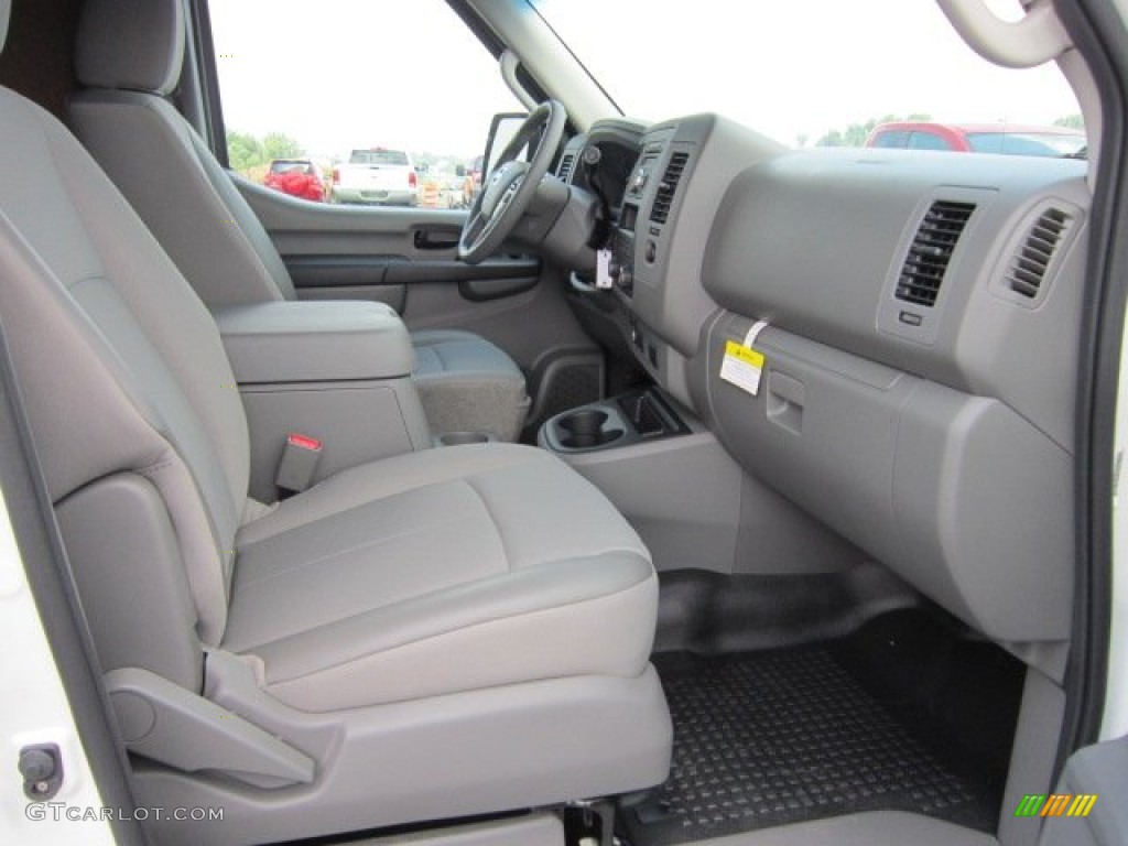 Charcoal Interior 2012 Nissan NV 2500 HD SV High Roof Photo #51722632