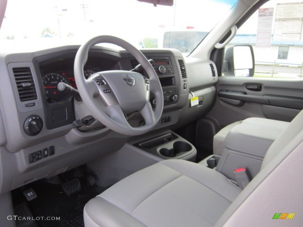 Charcoal Interior 2012 Nissan NV 2500 HD SV High Roof Photo #51722656