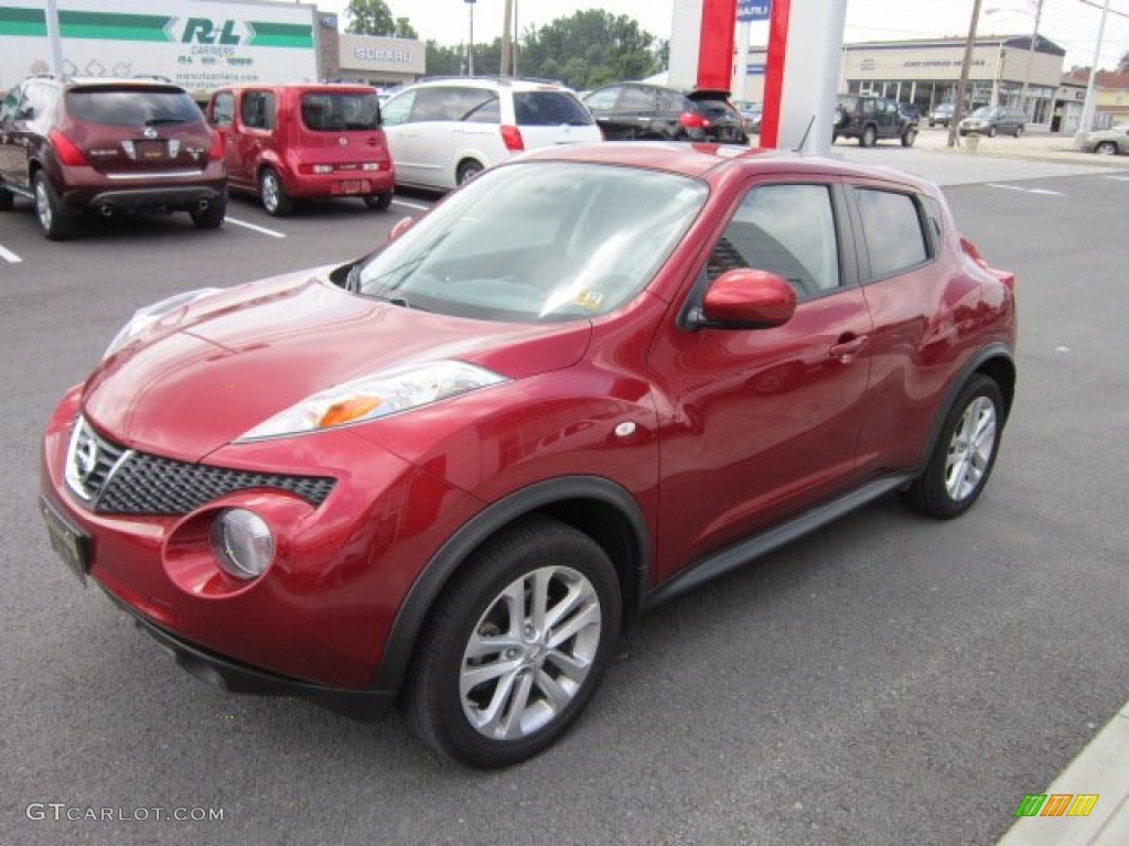 Cayenne Red 2011 Nissan Juke SL AWD Exterior Photo #51722698