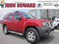 2010 Red Brick Metallic Nissan Xterra S 4x4  photo #1