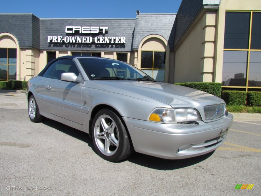 2001 C70 HT Convertible - Mystic Silver Metallic / Beige photo #1