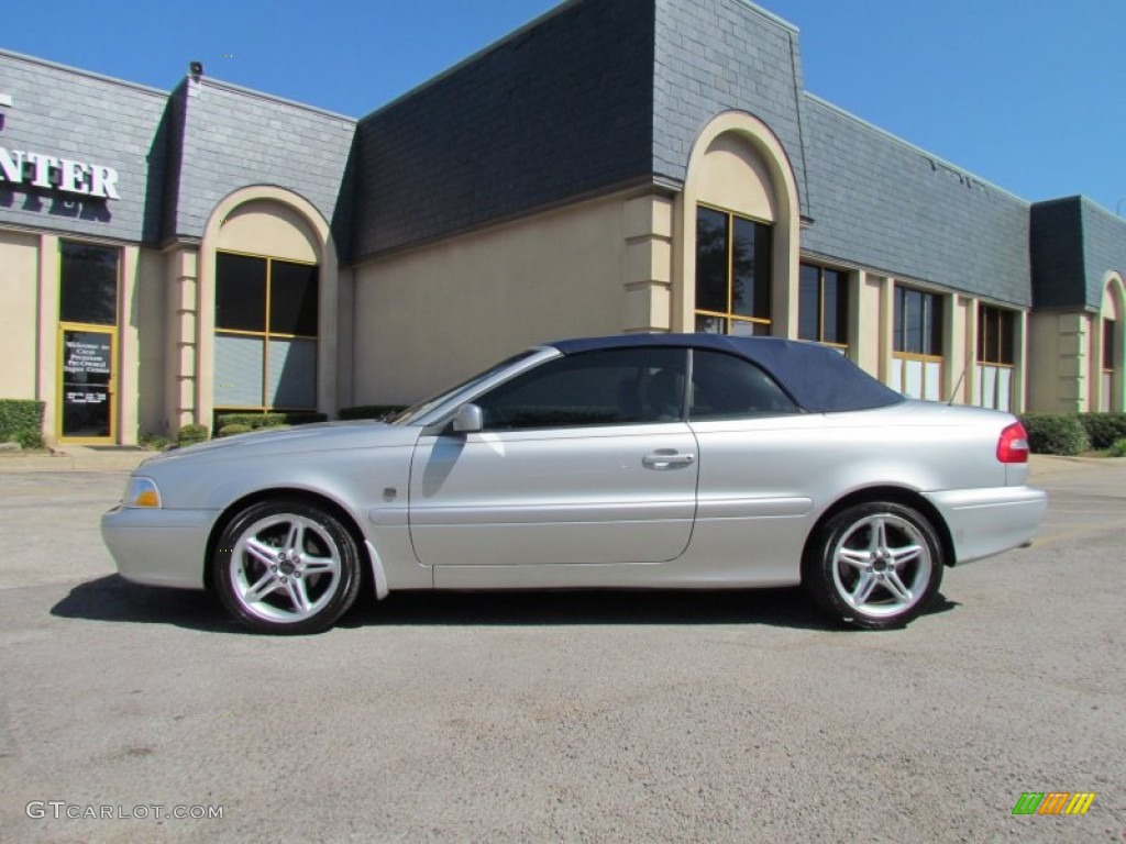 2001 C70 HT Convertible - Mystic Silver Metallic / Beige photo #4