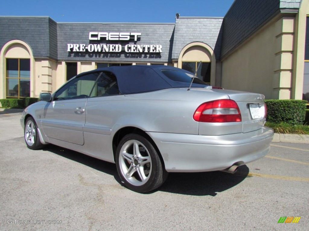 2001 C70 HT Convertible - Mystic Silver Metallic / Beige photo #5