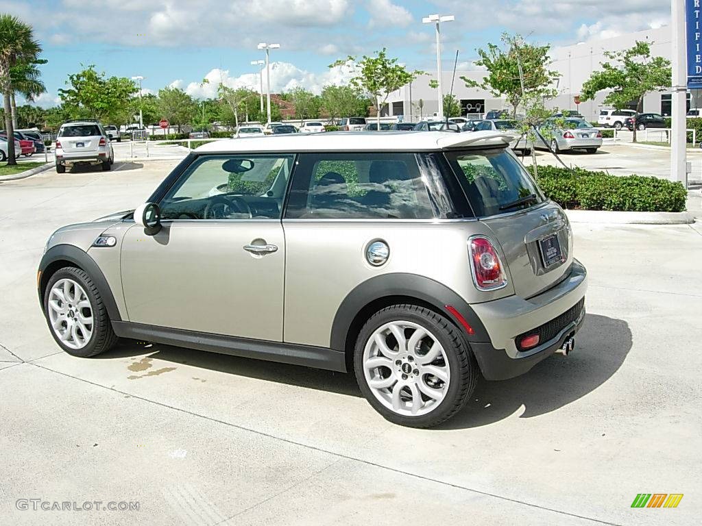 2008 Cooper S Hardtop - Sparkling Silver Metallic / Grey/Black photo #3