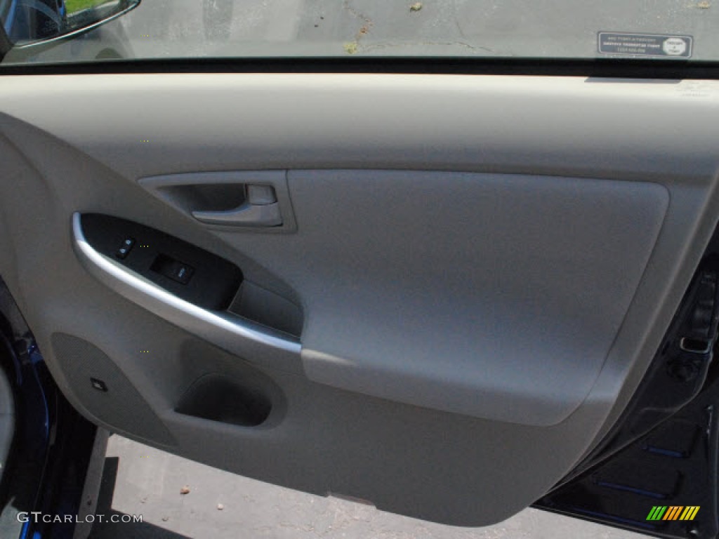 2010 Prius Hybrid III - Blue Ribbon Metallic / Misty Gray photo #4