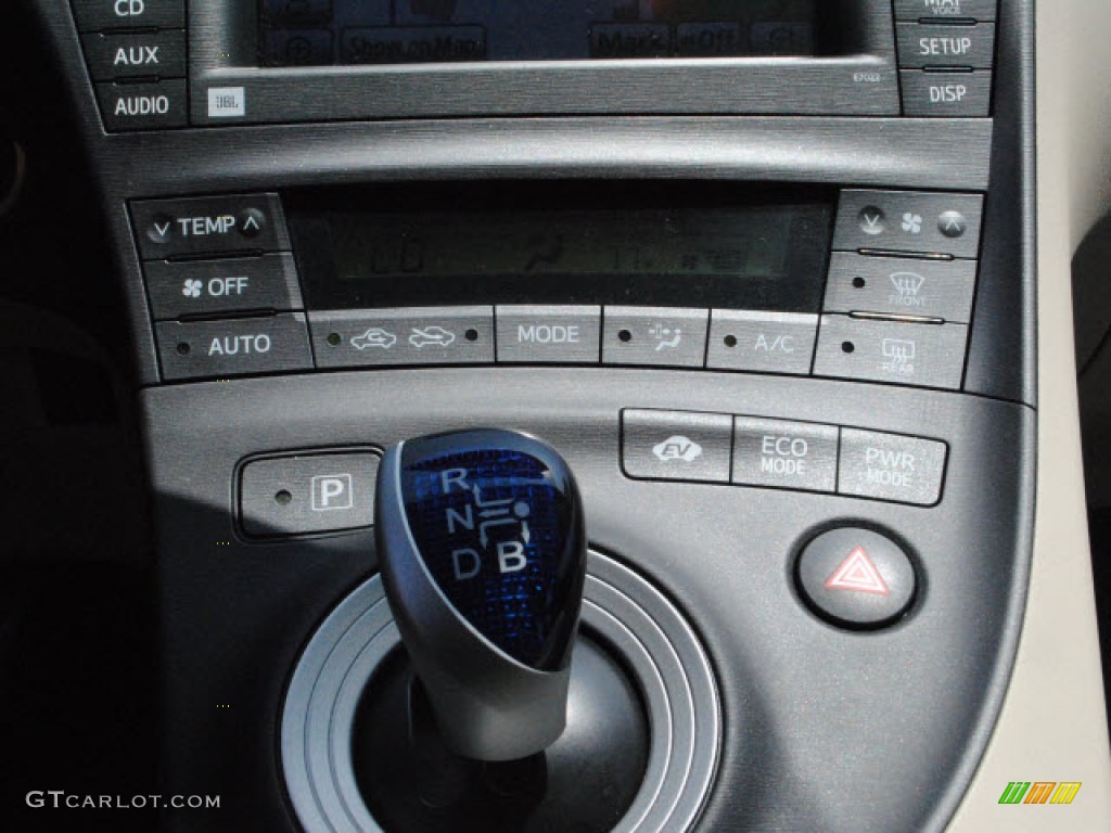 2010 Prius Hybrid III - Blue Ribbon Metallic / Misty Gray photo #20