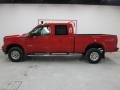 2003 Red Ford F350 Super Duty XLT Crew Cab 4x4  photo #11