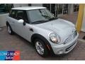 2011 White Silver Metallic Mini Cooper Hardtop  photo #1