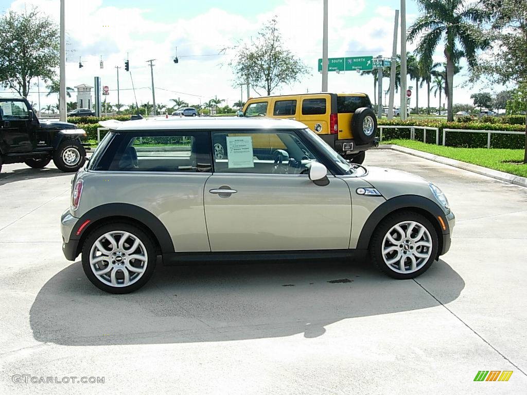 2008 Cooper S Hardtop - Sparkling Silver Metallic / Grey/Black photo #7