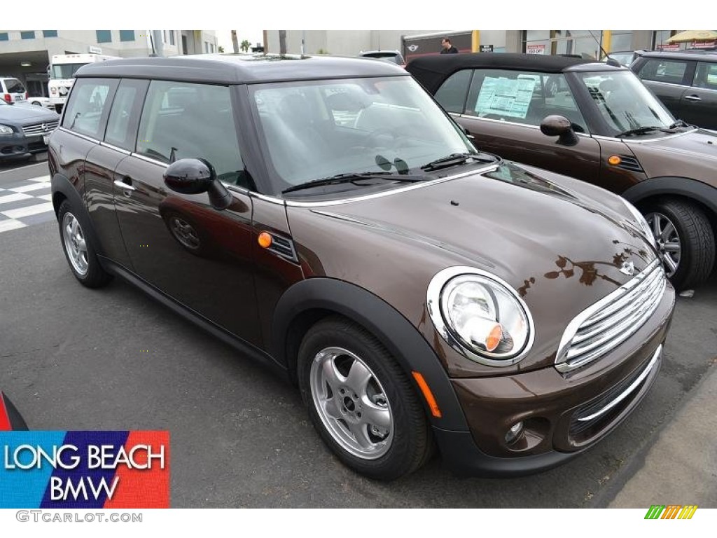 2011 Cooper Clubman - Hot Chocolate Metallic / Carbon Black photo #1