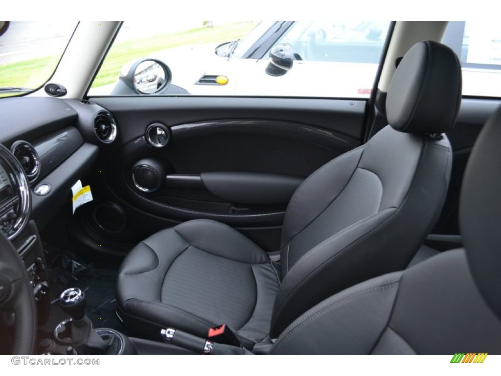2011 Cooper S Hardtop - Ice Blue / Punch Carbon Black Leather photo #5
