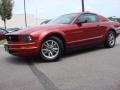 2005 Redfire Metallic Ford Mustang V6 Premium Coupe  photo #2