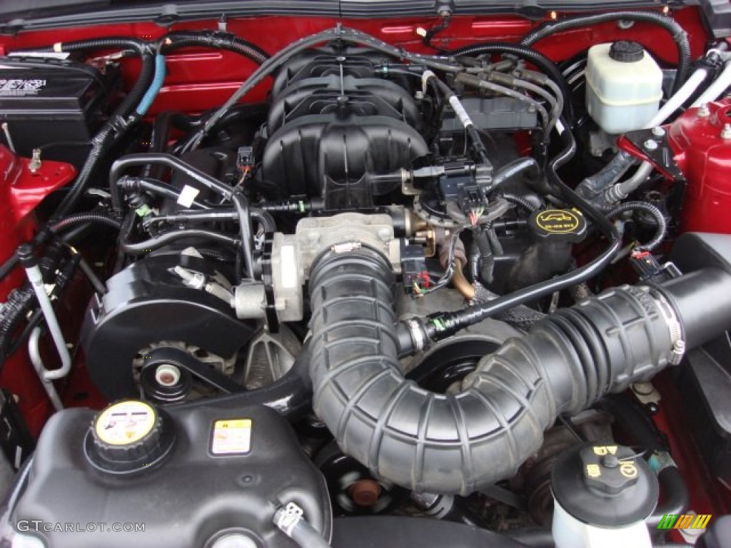 2005 Ford Mustang V6 Premium Coupe 4.0 Liter SOHC 12-Valve V6 Engine Photo #51728041