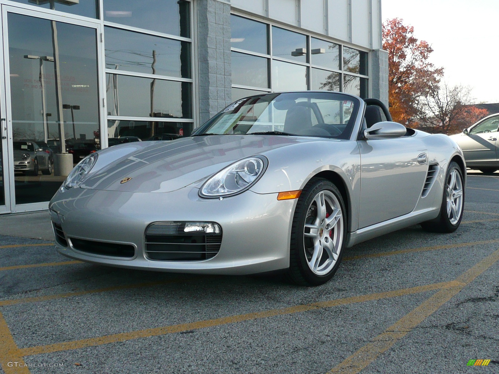 2005 Boxster S - Arctic Silver Metallic / Black photo #1