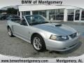 Silver Metallic 2004 Ford Mustang GT Convertible