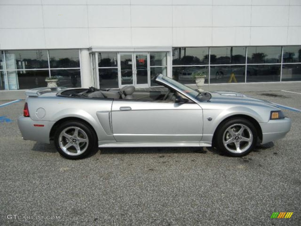 Silver Metallic 2004 Ford Mustang GT Convertible Exterior Photo #51729439