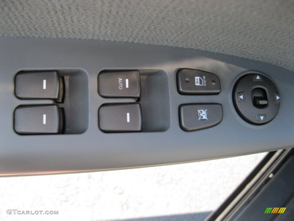 2009 Sonata GLS - Ebony Black / Gray photo #20