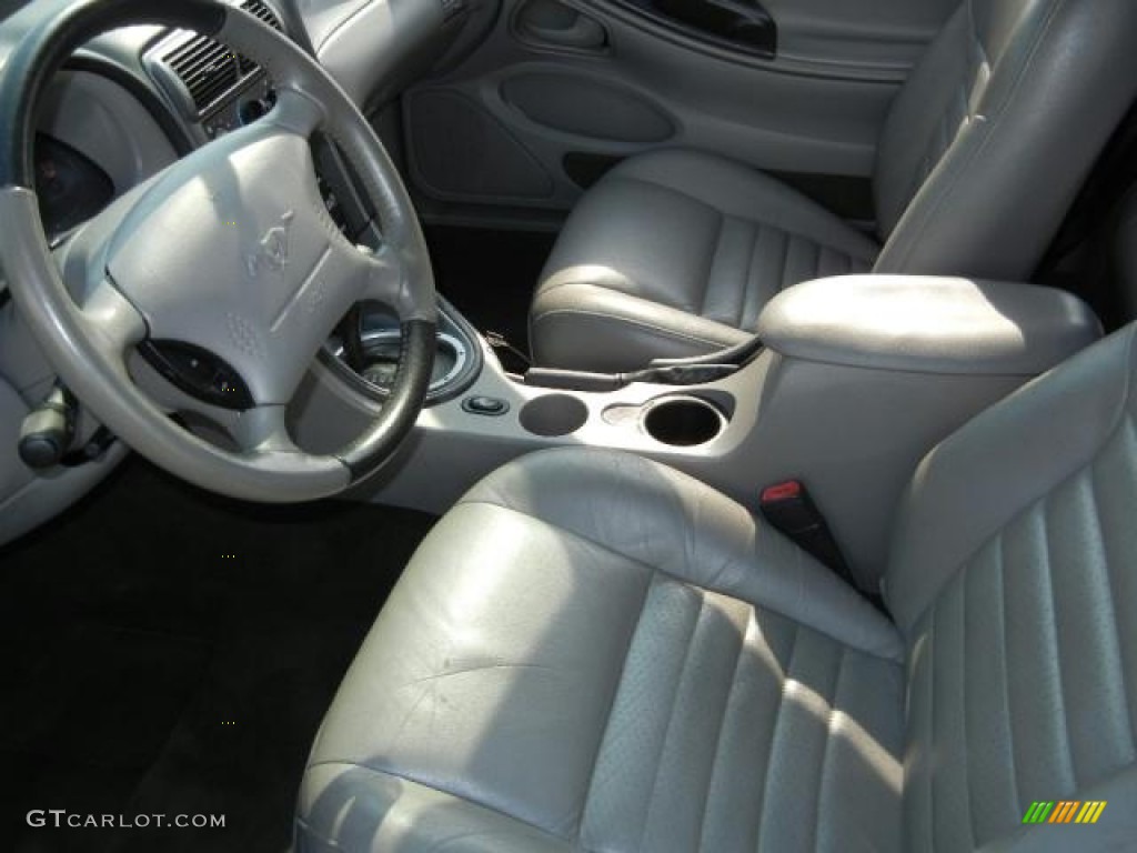 Medium Graphite Interior 2004 Ford Mustang GT Convertible Photo #51729667