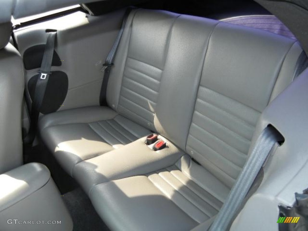 Medium Graphite Interior 2004 Ford Mustang GT Convertible Photo #51729709