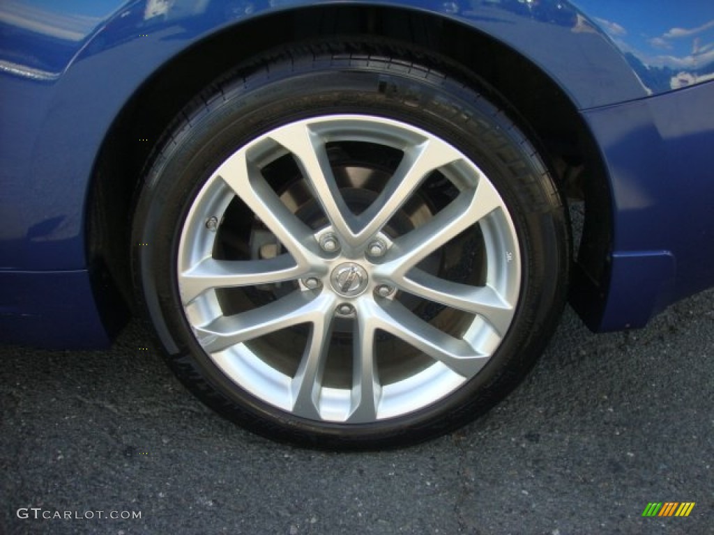 2009 Altima 3.5 SE Coupe - Azure Blue Metallic / Charcoal photo #26