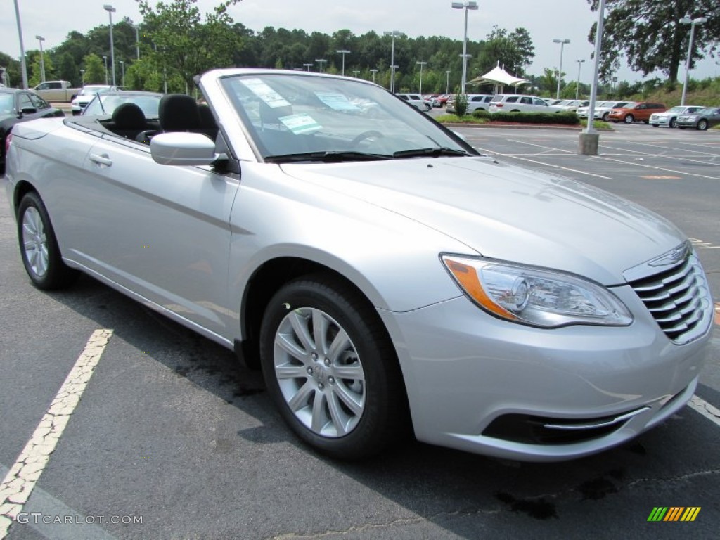 Bright Silver Metallic 2011 Chrysler 200 Touring Convertible Exterior Photo #51730885