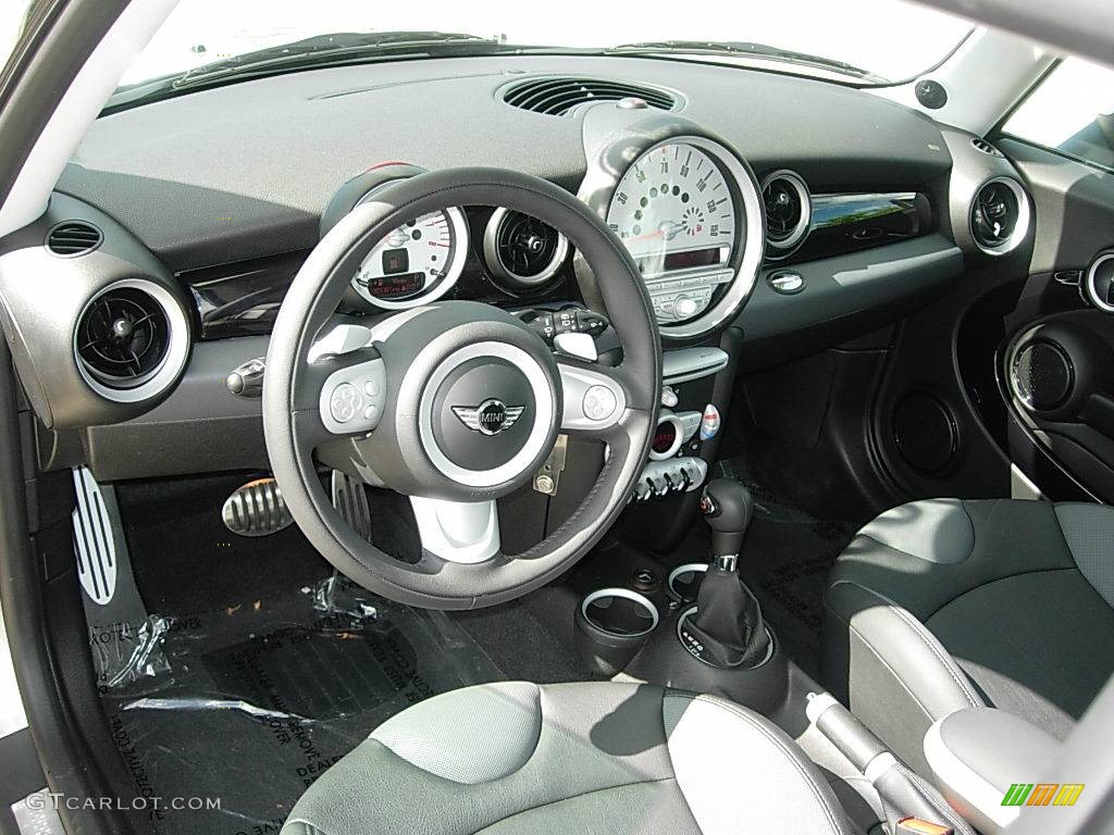 2008 Cooper S Hardtop - Sparkling Silver Metallic / Grey/Black photo #17