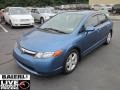 2008 Atomic Blue Metallic Honda Civic EX Sedan  photo #3