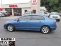 2008 Atomic Blue Metallic Honda Civic EX Sedan  photo #4