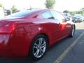 2008 Vibrant Red Infiniti G 37 Journey Coupe  photo #9