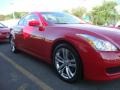 2008 Vibrant Red Infiniti G 37 Journey Coupe  photo #11