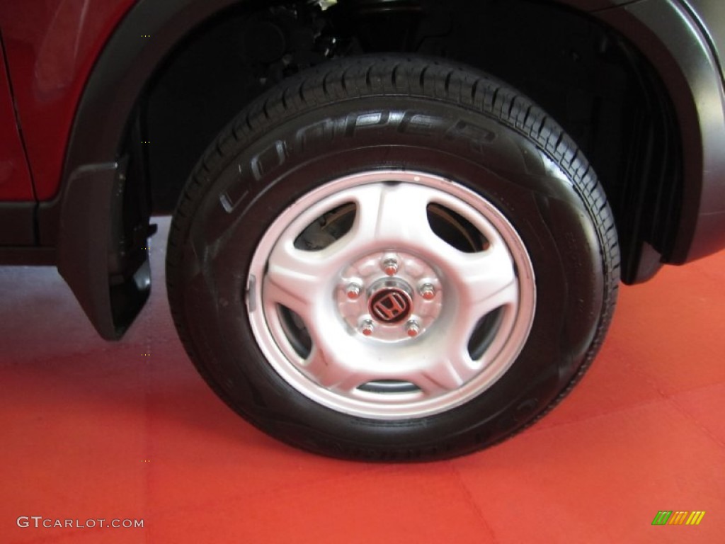 2004 CR-V LX 4WD - Chianti Red Pearl / Saddle photo #8