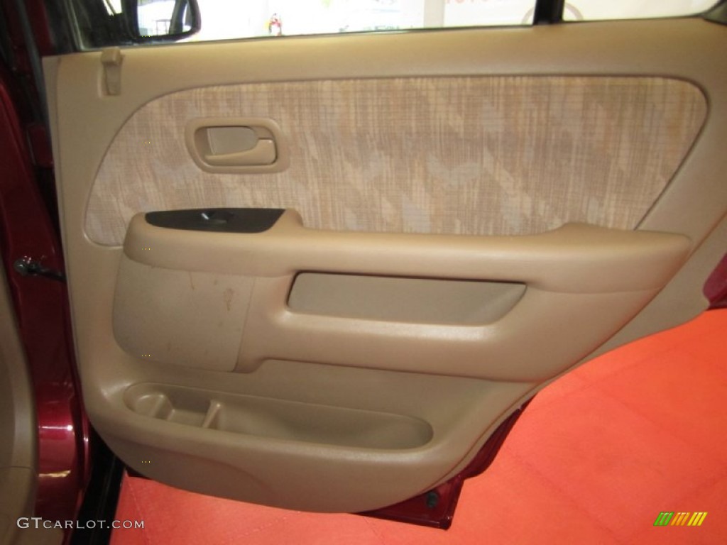 2004 CR-V LX 4WD - Chianti Red Pearl / Saddle photo #22