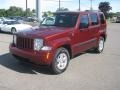 2009 Red Rock Crystal Pearl Jeep Liberty Rocky Mountain Edition 4x4  photo #10