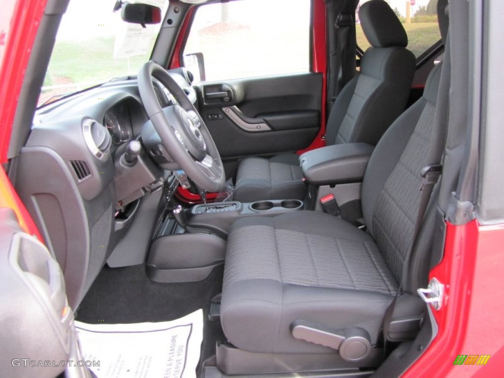 2011 Wrangler Sport S 4x4 - Flame Red / Black photo #7