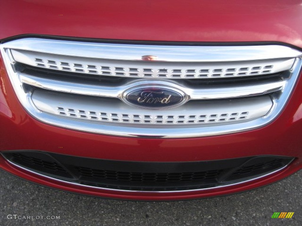 2010 Taurus SHO AWD - Red Candy Metallic / Charcoal Black photo #14