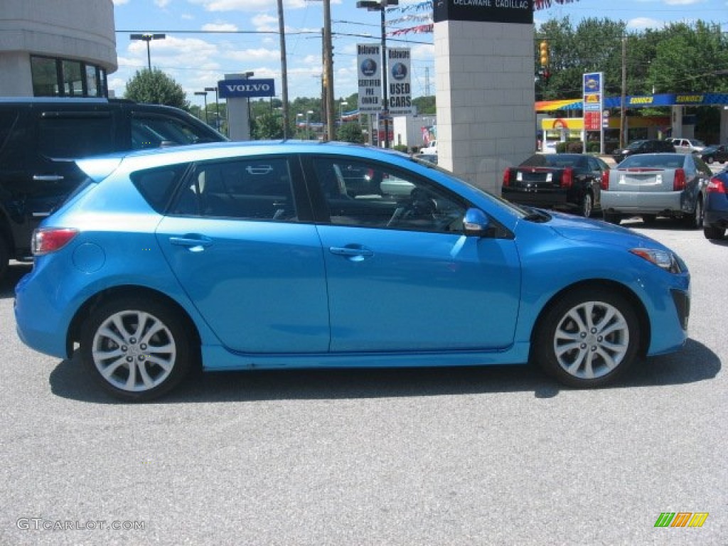Celestial Blue Mica 2010 Mazda MAZDA3 s Sport 5 Door Exterior Photo #51735373